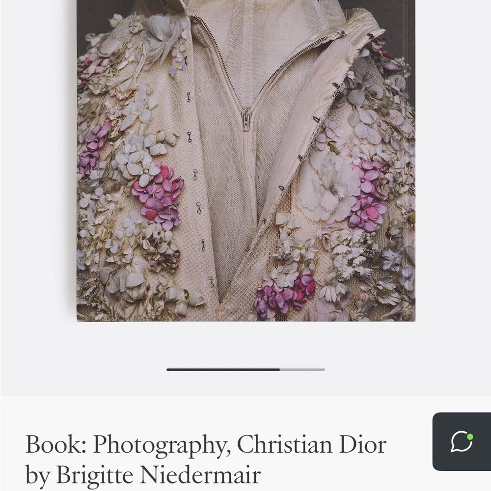 Christian Dior Photography Book by Brigitte Niedermair